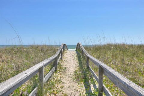 Private Beach Boardwalk