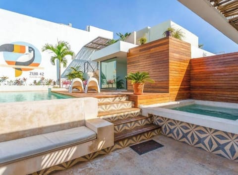 Cool off in your private plunge pool after exploring 5th Avenue.