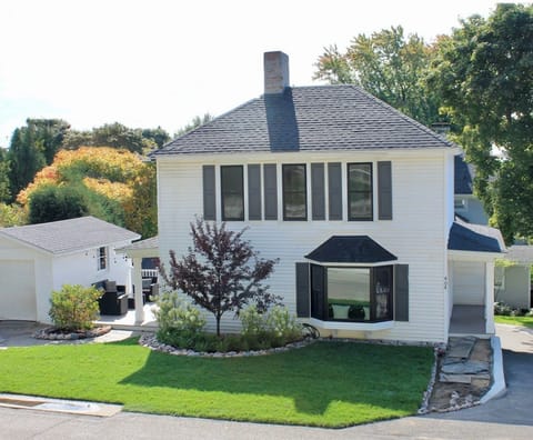 Located one block off Main St. and just steps away from shops and restaurants.