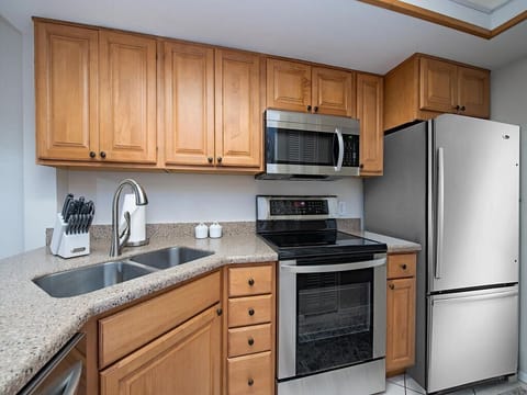 New appliances in the kitchen