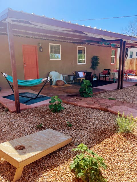 A wonderful area to relax or have a meal outside