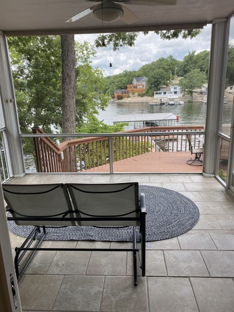 Screened in porch #justaddwine