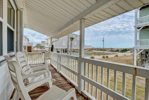 Side of Ocean View from Wrap Around Porch