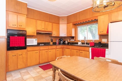 Kitchen with Electric Stove