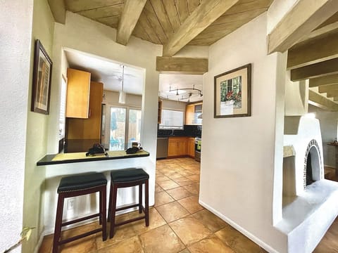 Main entrance to the house in to the main kitchen