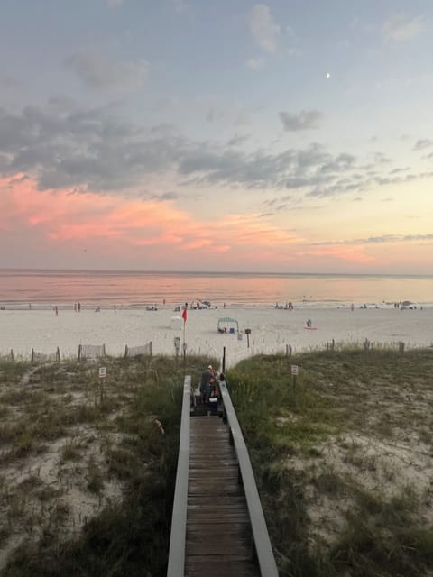closest complex to the shore low density meaning less people on the beach