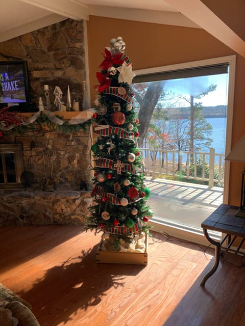 Christmas at the lake.