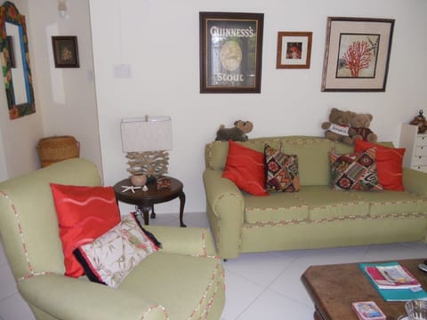 Comfortable lounge for watching tv. 