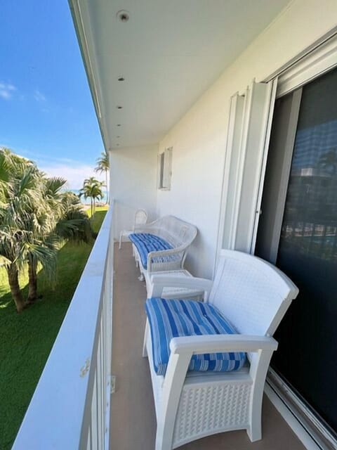 Sit back and relax on your private patio