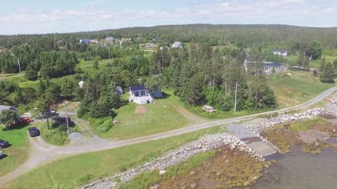 Aerial view of cottage 