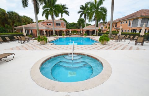 Community pool and hot tub