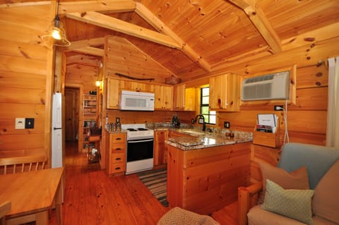 Fox Den kitchen fully equipped