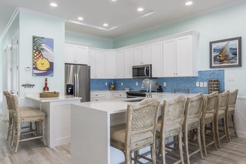 Large Kitchen fully stocked for your home cooked meals!