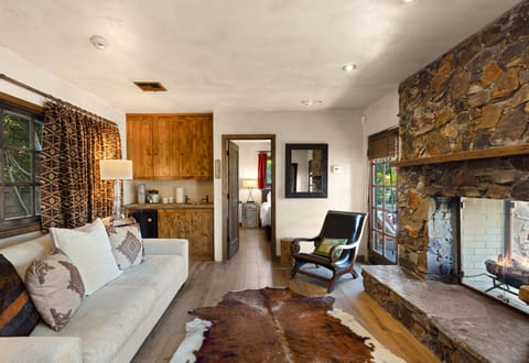 2 bedroom casita living room