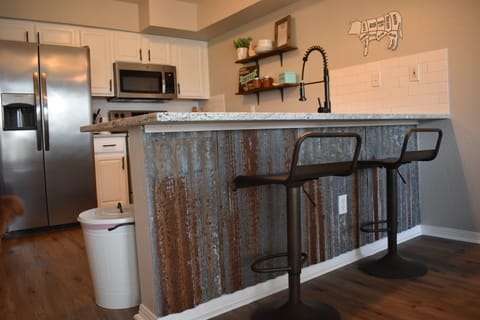 Stools for extra seating 