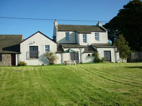 Cottage on left