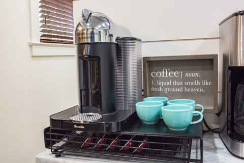 Nespresso espresso pods provided