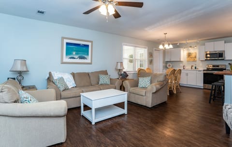 Spacious living room.