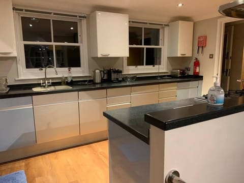 Well equipped Kitchen includes a dishwasher