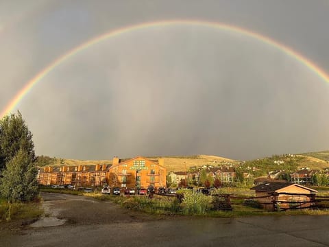 Rainbow Over The Inn at Silver Creek