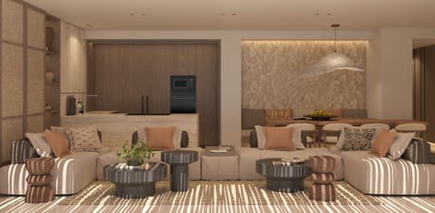 Contemporary interiors designed for comfort, connection, and relaxed luxury.