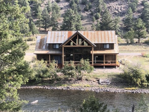 Across the river view