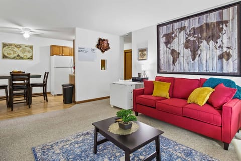 Enjoy the open floor plan