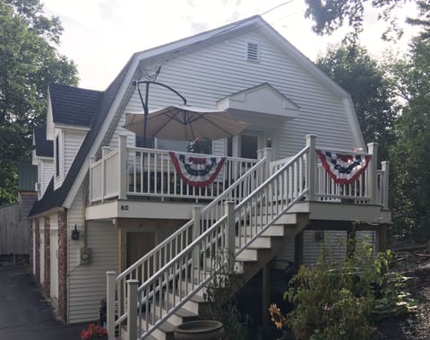 Above garage apartment