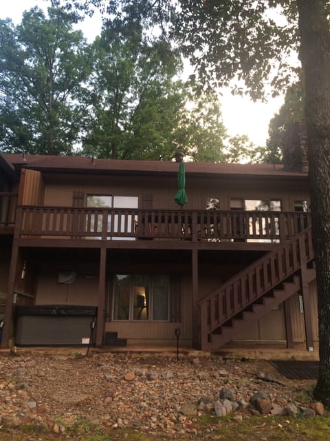 Deck Built July 2020. Deck stairs only way to access 3rd bedroom