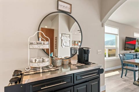 Your personal coffee bar awaits you each morning for your caffeine needs!