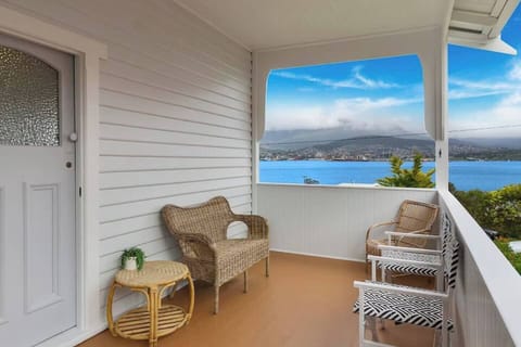 Sit on the deck with your morning coffee as you enjoy peaceful views over the harbour.
