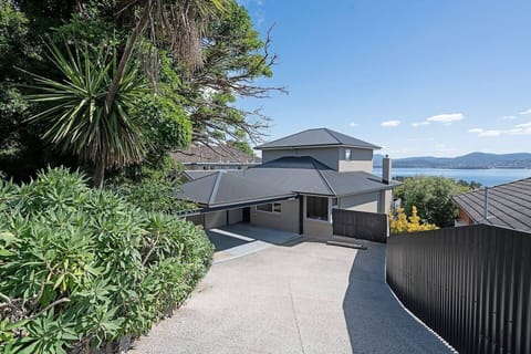 Secure your vehicle in convenient off-street parking with space for two cars.