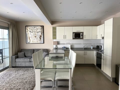 Open plan living area