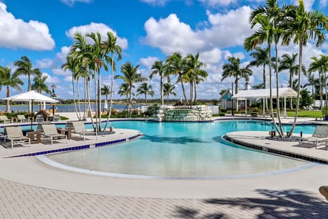 Pool area at the club house