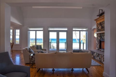 View from foyer entering the home