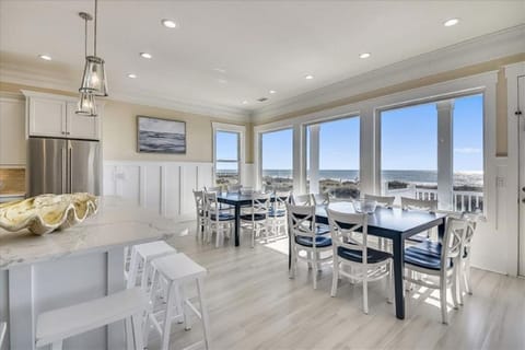 Sit together and enjoy a home cooked meal and chat about your fun-filled day!