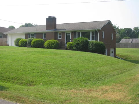 Front of the house.
