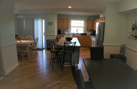 Kitchen and 2 separate dining areas