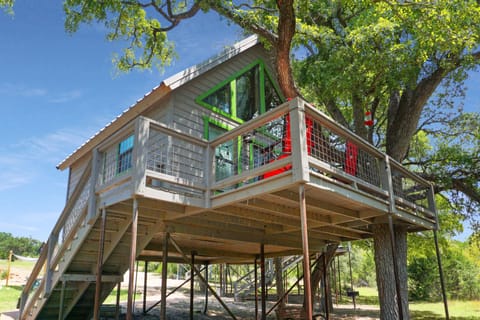 View of the Garden House from the ground.