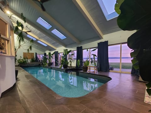 Relax in your very own private, indoor, heated pool!