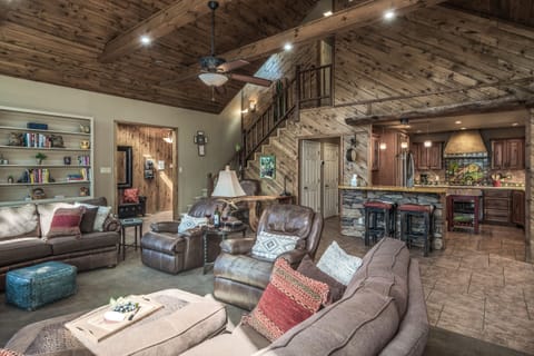 Living Room, Kitchen, Master on main level