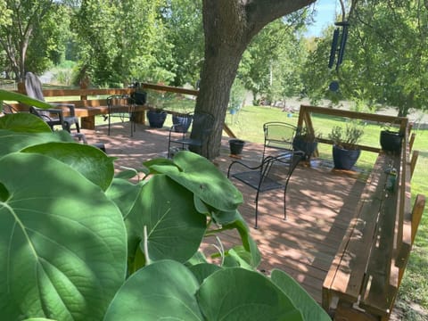 Shady Deck and River View