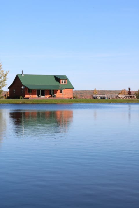 View from across lake