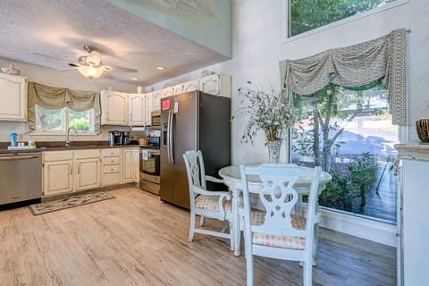 Paradise kitchen with essentials for home-cooked meals and gatherings