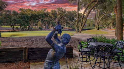 Patio View of 14th Hole on Harbour Town Golf Links