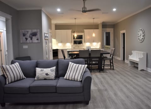 Enjoy visiting with family and friends with plenty of space. 