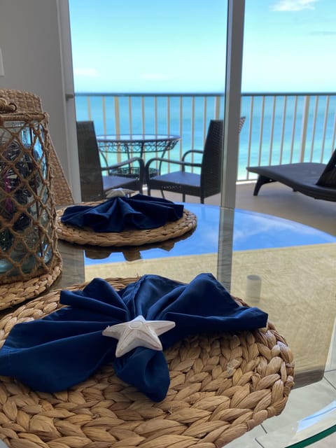 Your beachview while having breakfast