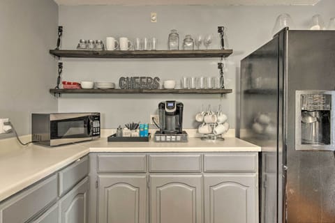 Begin each day with a fresh cup of joe from the coffee bar!