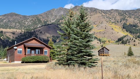 Front view of the cabin