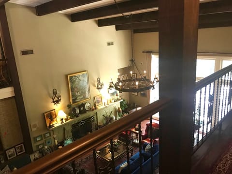 View from the Victorian Bedroom of your private wing.